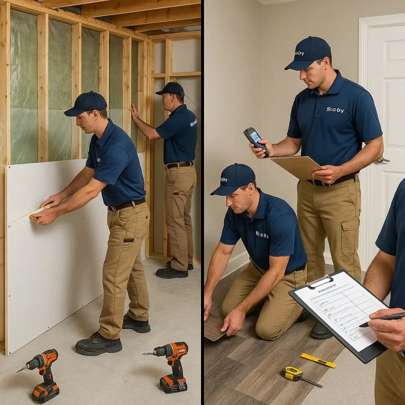 Repairs and Reconstruction process in Thompson, CT