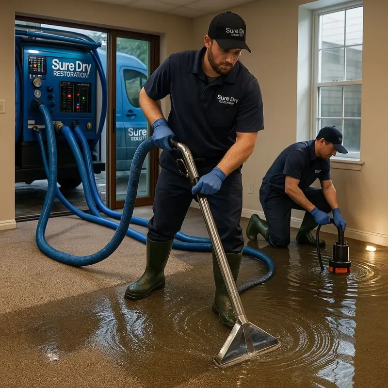 Water Extraction and Removal process in Thompson, CT